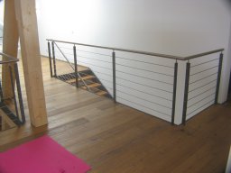 Innengelaender Edelstahl lackiert-041